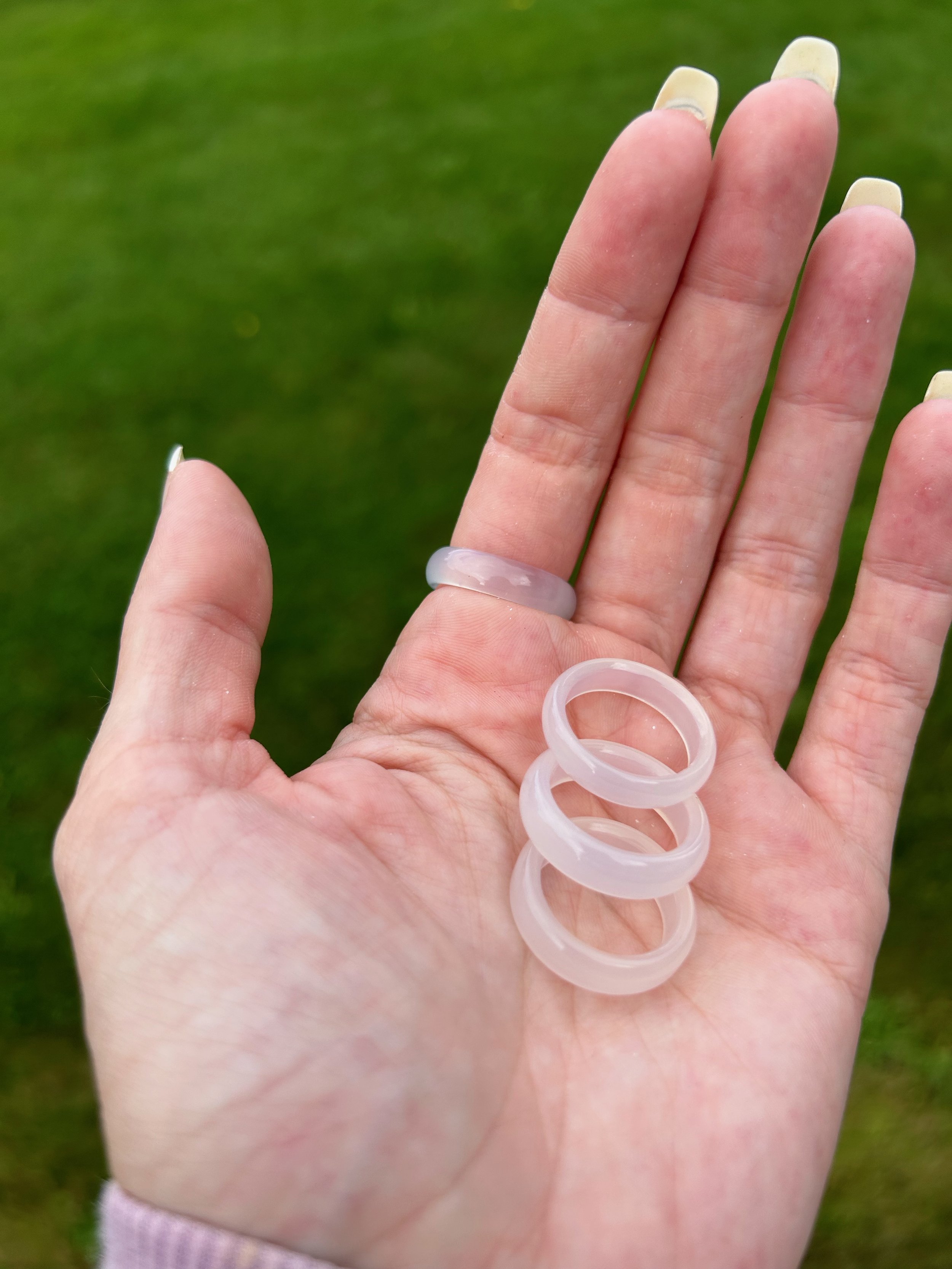 Clear 2025 silicone ring